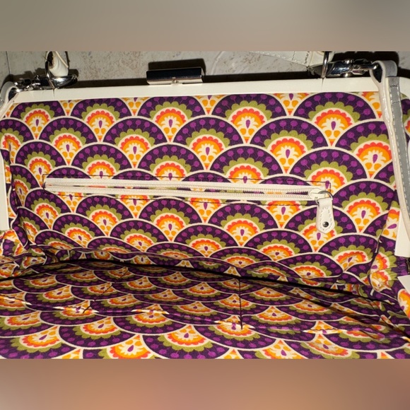 Vera Bradley Barbara Frame Bag in Plum Crazy (Retired) - Picture 8 of 11